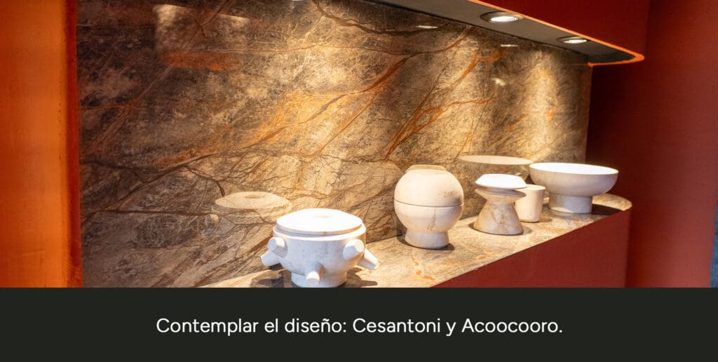 Contemplar el diseño: Cesantoni y Acoocooro