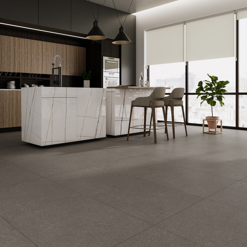 Bastille Gray Mate piso (Cocina)